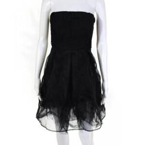 New ~ EVA FRANCO x ANTHROPOLOGIE ~  Organza Lace Silk Mini Dress 4